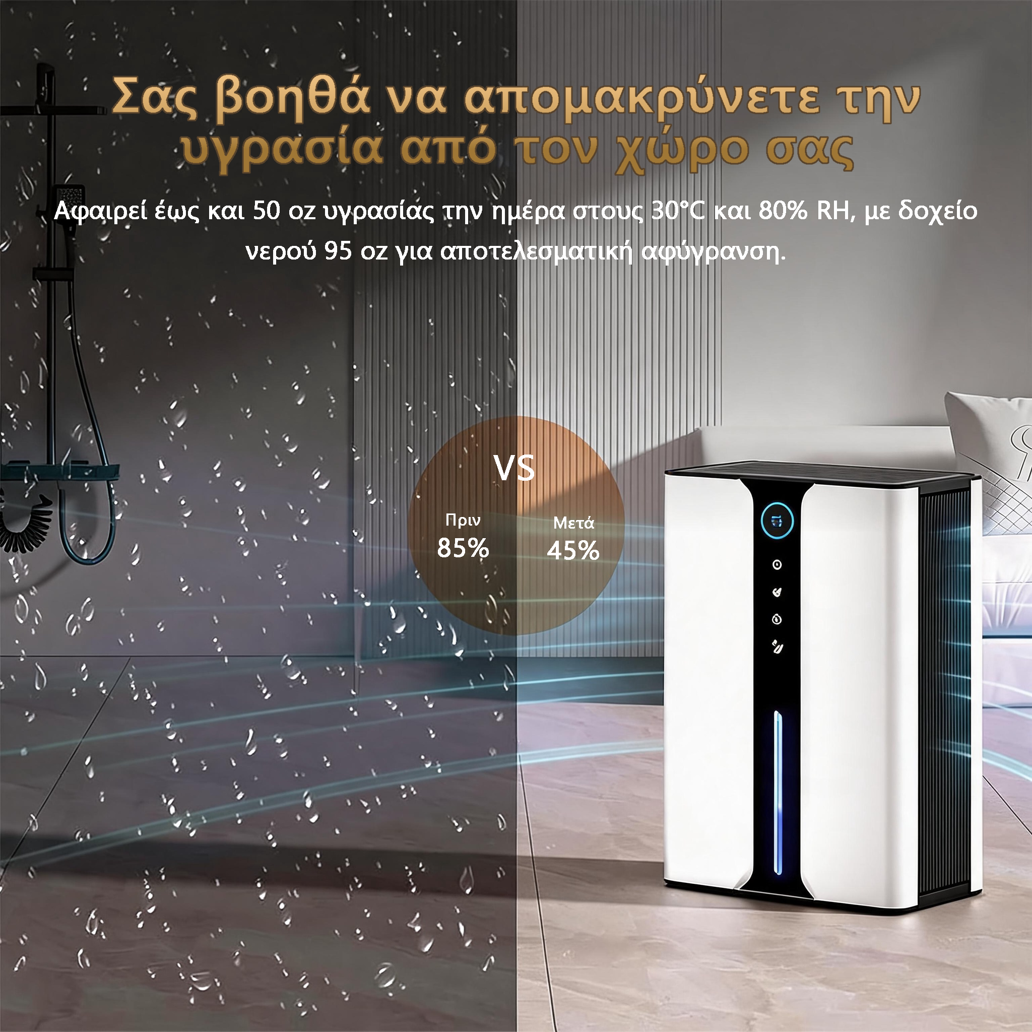 Οικιακός αφυγραντήρας Auralink